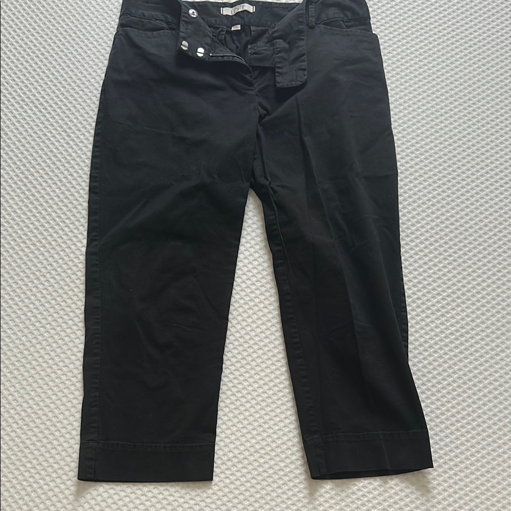 Black Cropped Pants